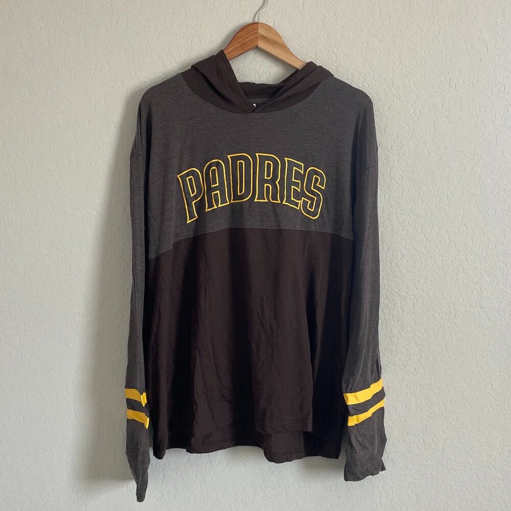 MLB San Diego Padres Longsleeve with Hood XL